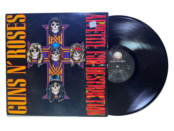 Guns N' Roses – Appetite For Destruction LP USED Vinyl NM/VG