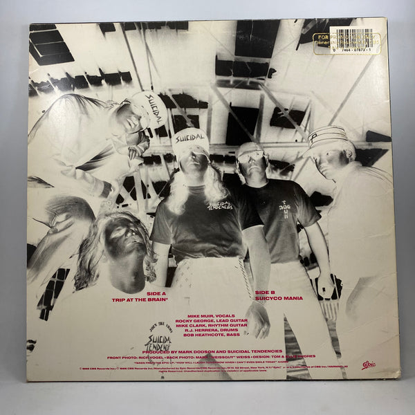 Suicidal Tendencies – Trip At The Brain LP USED Vinyl VG+/VG