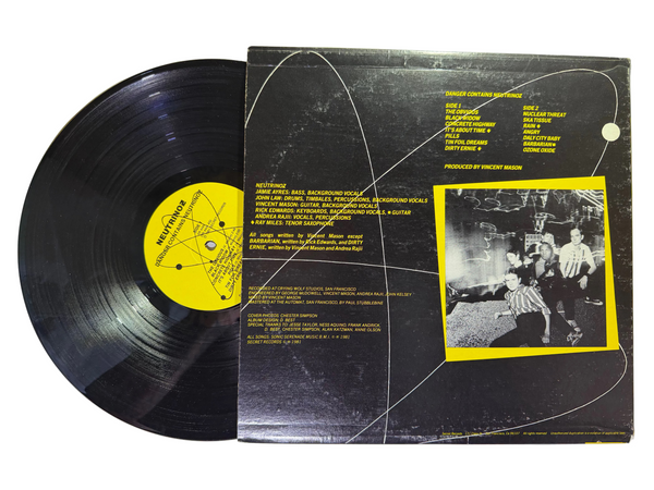 Neutrinoƶ – Danger Contains Neutrinoƶ LP USED Vinyl VG+/VG+