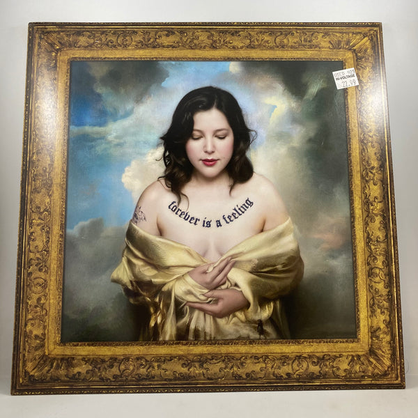 Lucy Dacus – Forever Is A Feeling LP USED Vinyl VG++/VG+ Color Vinyl/ Signed