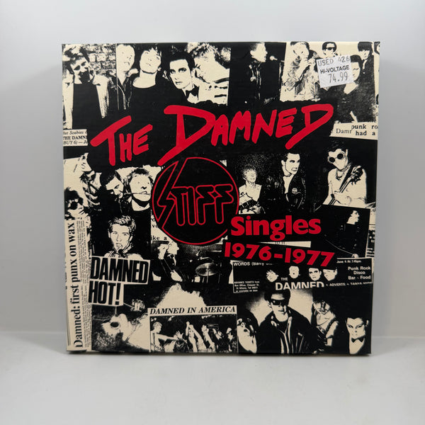 The Damned – Stiff Singles 1976-1977 7" USED Vinyl Box Set NM/NM