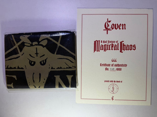 Coven – Half A Century Of Witchcraft LP USED Vinyl Box Set VG+/VG++