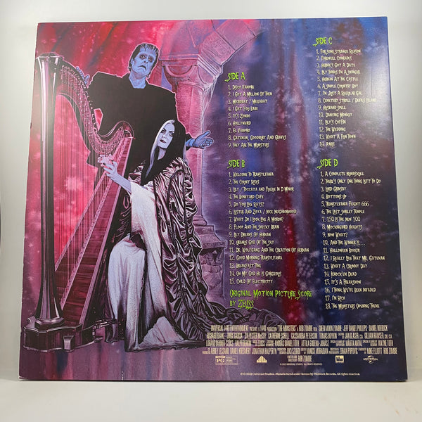 Rob Zombie, Zeuss – The Munsters (Original Motion Picture Soundtrack) LP USED Vinyl VG++/VG+ Color Vinyl