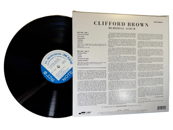 Clifford Brown – Memorial Album LP USED Vinyl NM/VG++