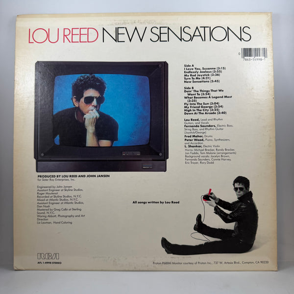 Lou Reed – New Sensations LP USED Vinyl VG++/VG+