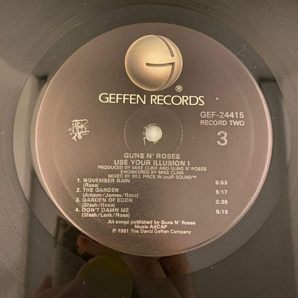 Guns N' Roses – Use Your Illusion I 2LP USED NM/VG++ 1991 US Pressing