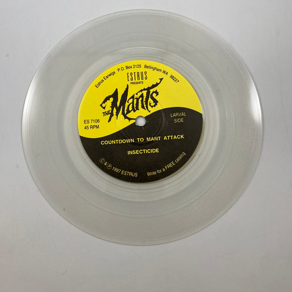 The Mants – I Smell ... Woman ! 7" USED Vinyl NM/VG+ Color Vinyl