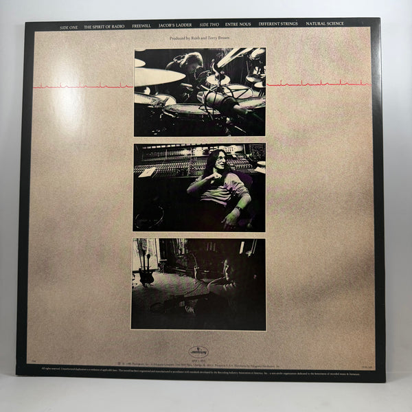 Rush – Permanent Waves LP USED Vinyl VG++/VG++