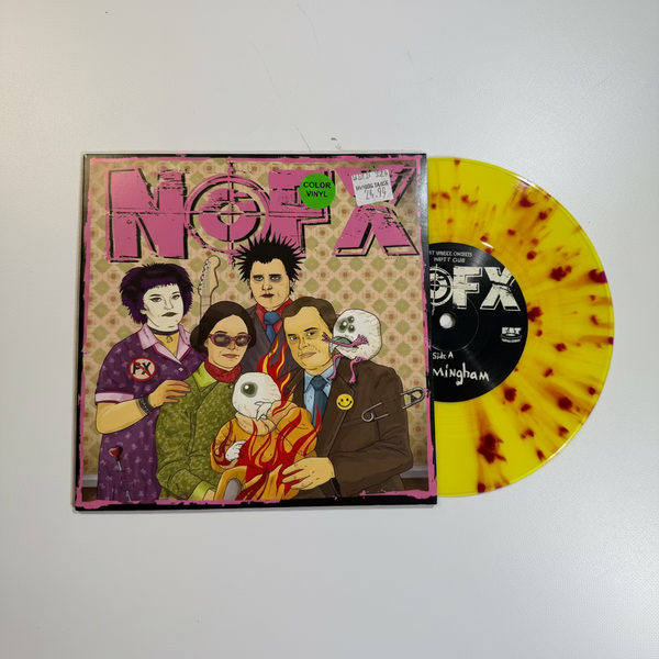 NOFX – Birmingham 7" USED Vinyl NM/NM Color Vinyl NM/NM Color Vinyl