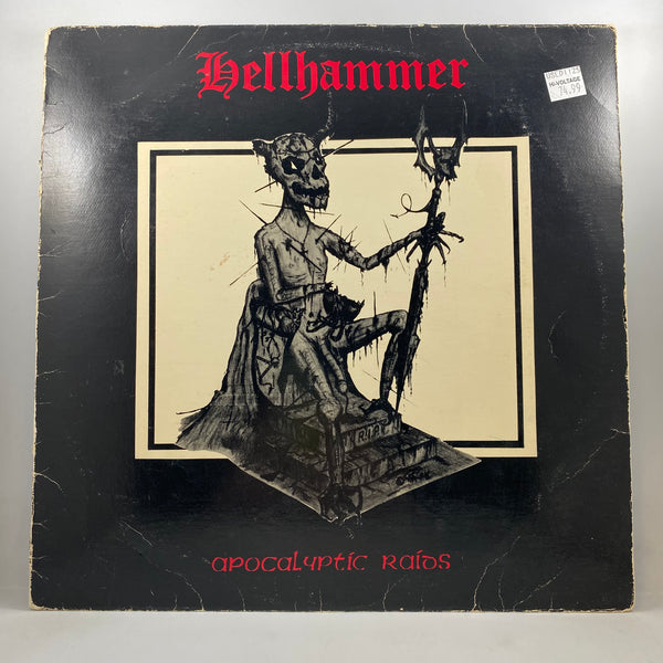 Hellhammer – Apocalyptic Raids LP USED Vinyl VG/G