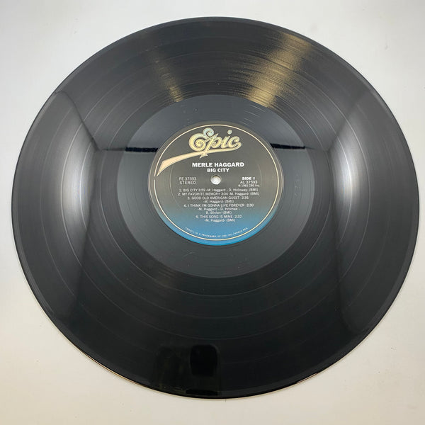 Merle Haggard – Big City LP USED Vinyl VG+/VG+