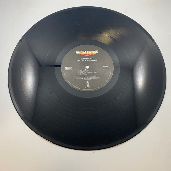 Anthrax – State Of Euphoria LP USED Vinyl VG+/VG+