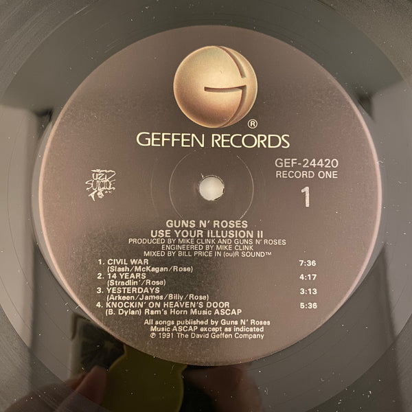 Guns N' Roses – Use Your Illusion II 2LP USED VG++/VG++ 1991 US Pressing