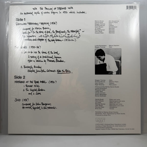 Harold Budd – The Pavilion Of Dreams LP USED Vinyl NM/NM