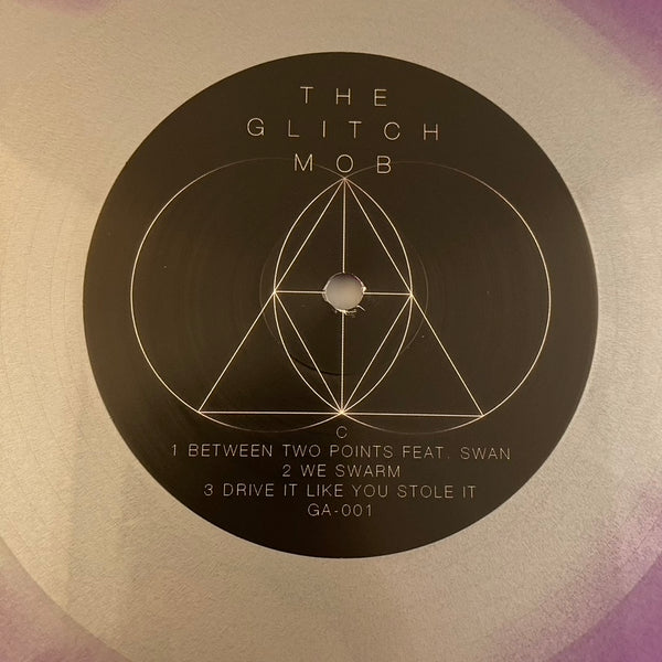 Glitch Mob – Drink The Sea 2LP USED VG++/VG+ Purple/Silver Marble Vinyl