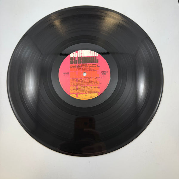 Captain Beefheart & The Magic Band – Lick My Decals Off, Baby LP USED Vinyl VG+/G+