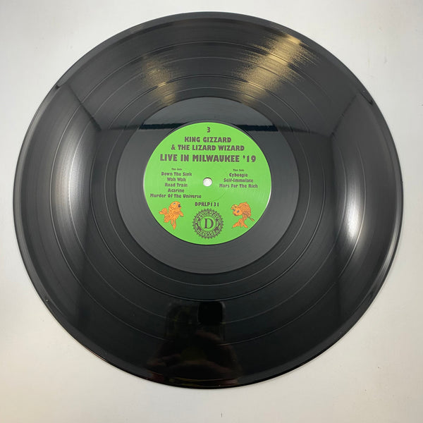 King Gizzard And The Lizard Wizard – Live In Milwaukee '19 LP USED Vinyl NM/NM