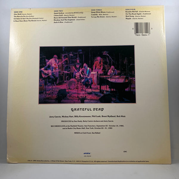 Grateful Dead – Reckoning LP USED Vinyl VG+/VG