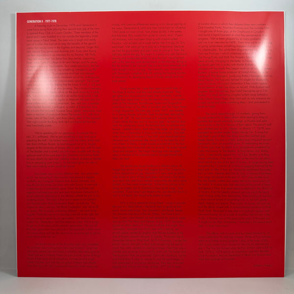 Generation X – Generation X LP USED Vinyl Box Set NM/VG+