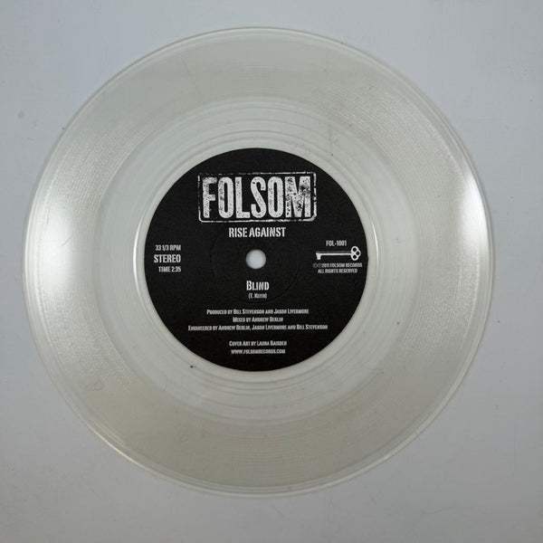Rise Against / Face To Face – Rise Against / Face To Face 7" USED Vinyl NM/NM Color Vinyl
