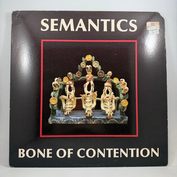 Semantics – Bone Of Contention LP USED Vinyl VG+/VG