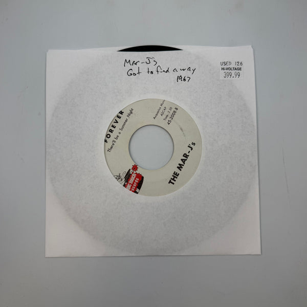 The Mar-J's – Got To Find A Way Out 7" USED vinyl VG++/Generic