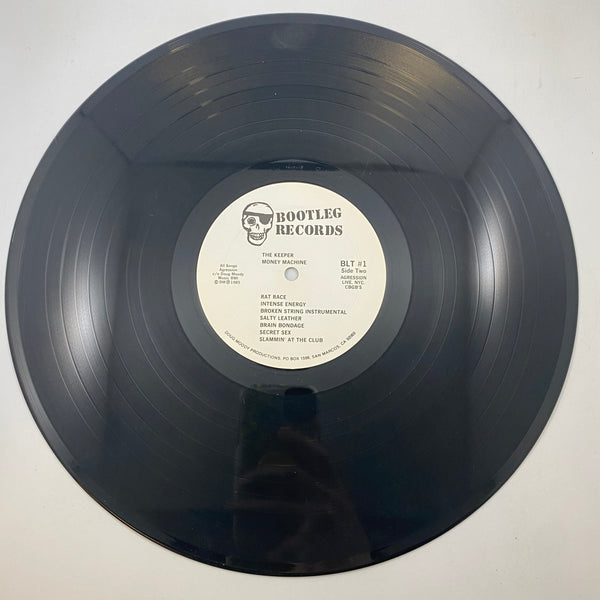 Agression – Bootleg (Recorded Live At CBGB's In New York, 1985) LP USED Vinyl VG/VG+