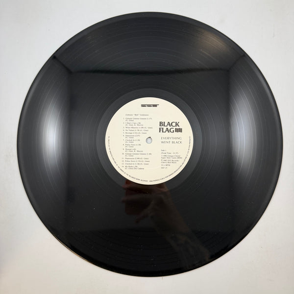 Black Flag – Everything Went Black LP USED Vinyl VG++/VG
