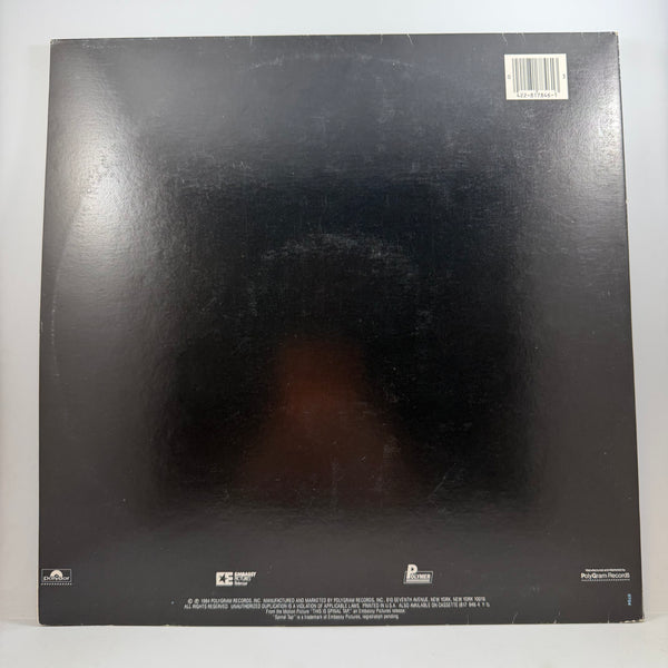 Spinal Tap – Spinal Tap (From The Original Motion Picture Soundtrack "This Is Spinal Tap", An Embassy Pictures Release) LP USED Vinyl NM/VG+