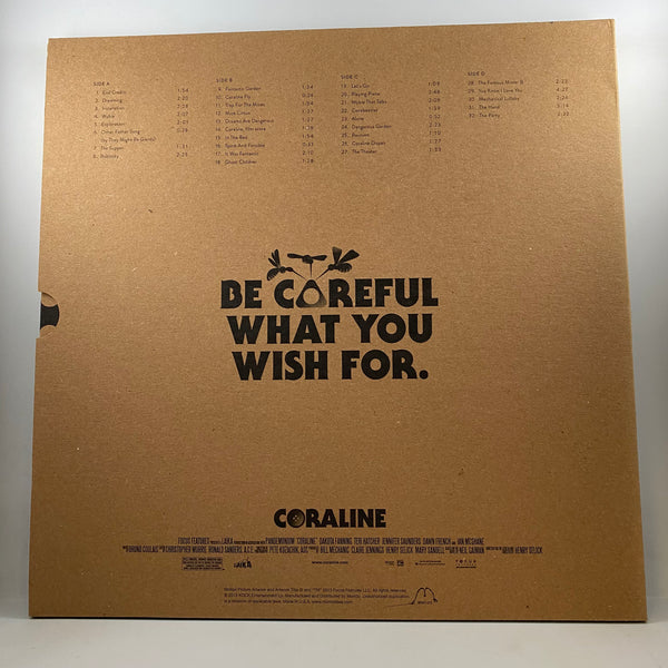 Bruno Coulais – Coraline (Original Motion Picture Soundtrack) LP USED Vinyl NM/NM
