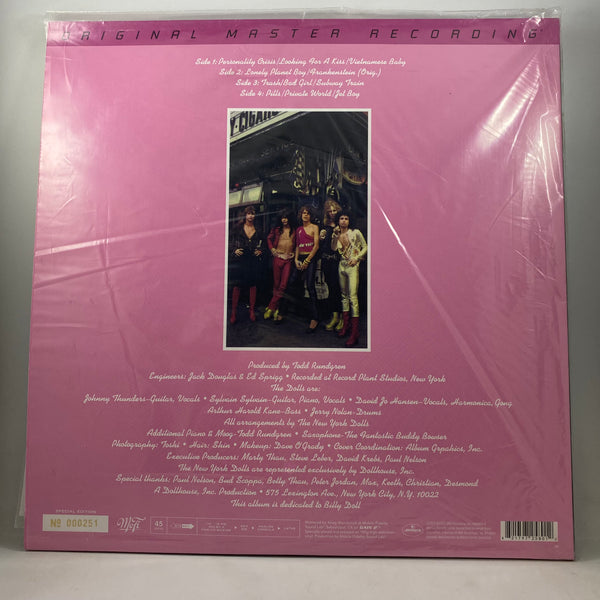 New York Dolls – New York Dolls LP USED Vinyl NM/NM Audiophile