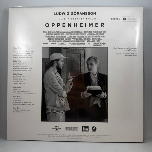 Ludwig Göransson – Oppenheimer (Original Motion Picture Soundtrack) LP USED Vinyl NM/NM Color Vinyl
