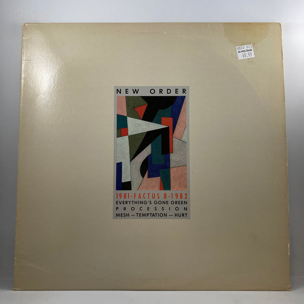 New Order – 1981-1982 LP USED Vinyl VG/VG
