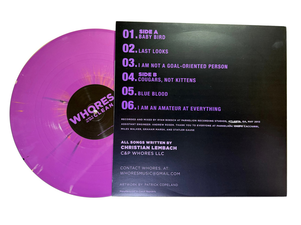 Whores. – Clean LP USED Vinyl NM/VG+ Color Vinyl