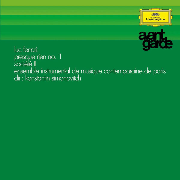 Luc Ferrari - Ferrari: Presque Rien NR. 1 Societe II LP NEW