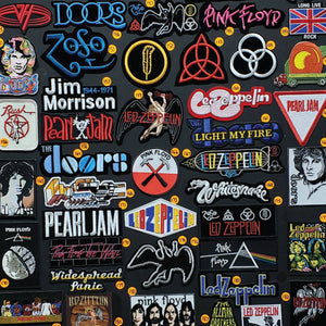 30 90's Music Best Selling Band / Music Pop Culture Patches