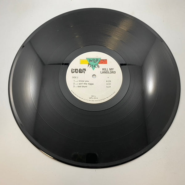 The Coup – Kill My Landlord LP USED Vinyl VG+/VG+