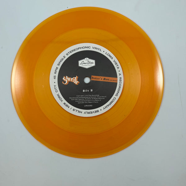 Ghost – Hunter's Moon 7" USED Vinyl NM/NM Color Vinyl