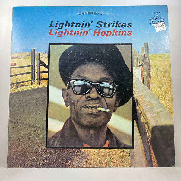 Lightnin' Hopkins – Lightnin' Strikes LP USED Vinyl VG/VG+