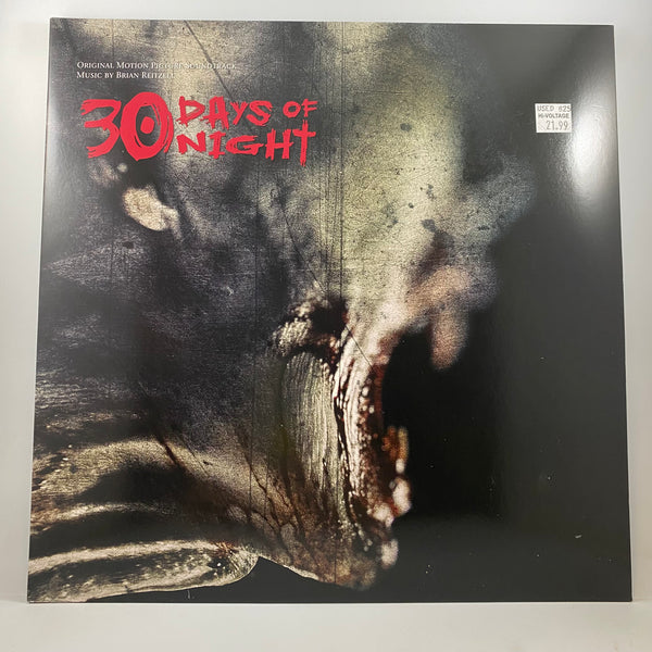Brian Reitzell – 30 Days Of Night (Original Motion Picture Soundtrack) LP USED Vinyl NM/NM Color Vinyl