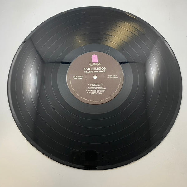 Bad Religion – Recipe For Hate LP USED Vinyl NM/NM