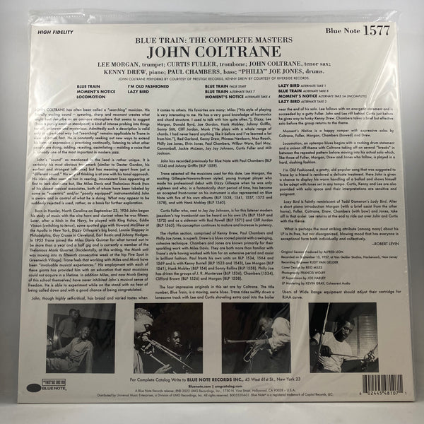 John Coltrane – Blue Train: The Complete Masters LP Vinyl Mint Still Sealed Audiophile