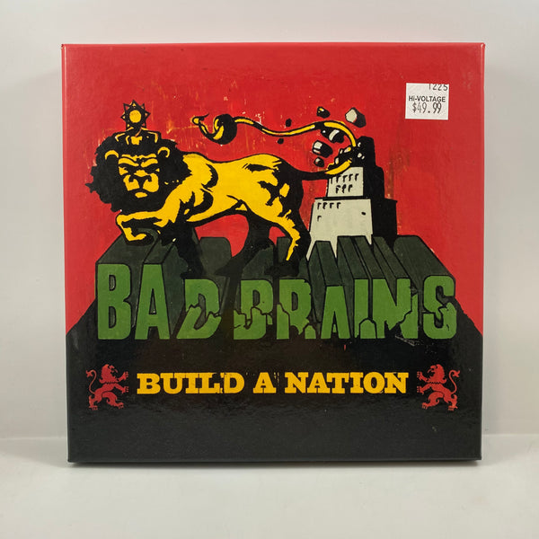 Bad Brains – Build A Nation 7" USED Vinyl Box Set VG+/VG+