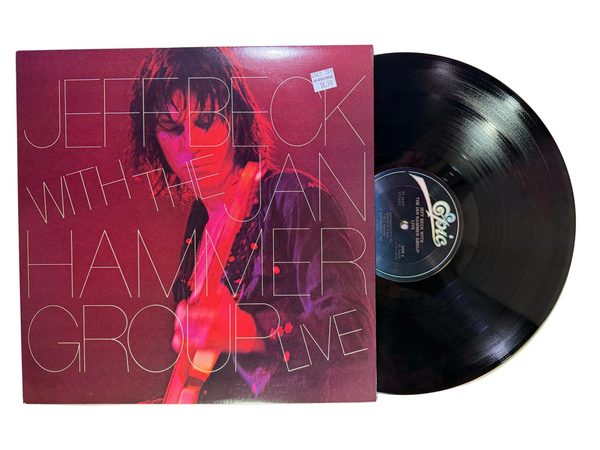 Jeff Beck With The Jan Hammer Group – Live LP USED Vinyl VG+/VG+