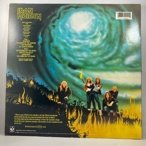 Iron Maiden – The Number Of The Beast LP USED Vinyl VG+/VG+