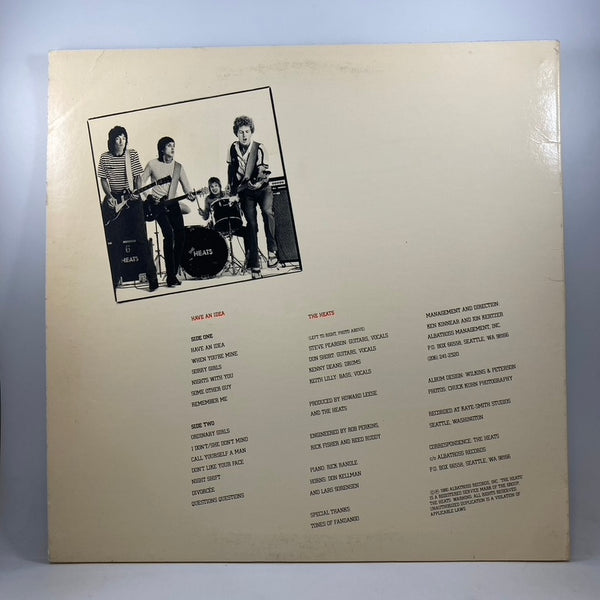 The Heats – Have An Idea LP USED Vinyl VG/VG+