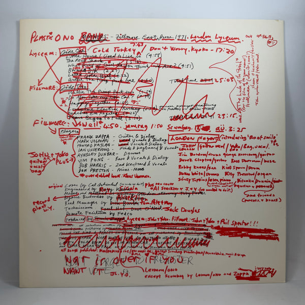 John & Yoko / Plastic Ono Band With Elephant's Memory And Invisible Strings – Some Time In New York City LP USED Vinyl VG++/VG+