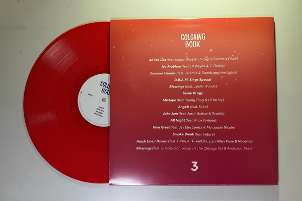 Chance The Rapper – Coloring Book LP USED Vinyl NM/NM Color Vinyl