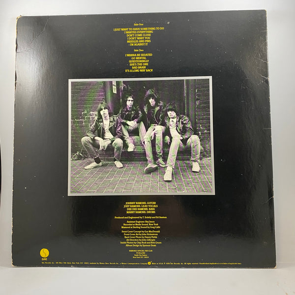 Ramones – Road To Ruin LP USED Vinyl VG+/VG