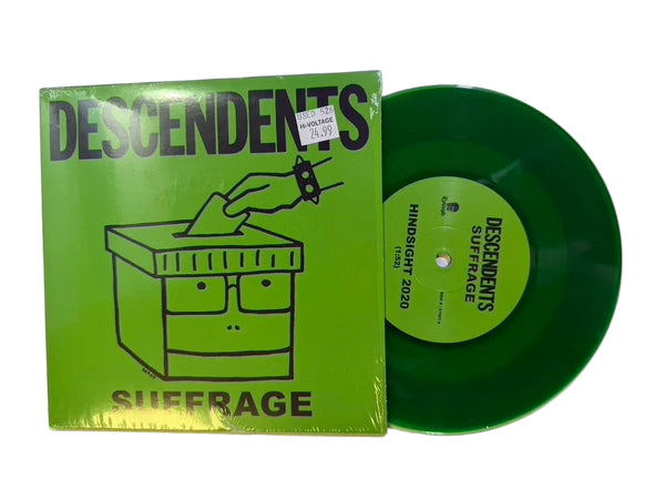 Descendents – Suffrage 7" USED Vinyl NM/NM Color VInyl
